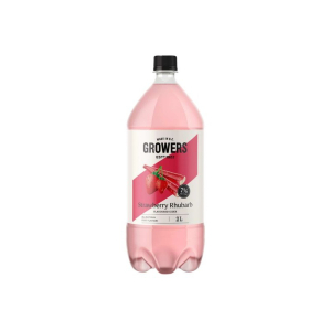 Growers Strawberry Rhubarb-2l